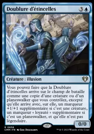 Commander MASTERS - Doublure d\'étincelles