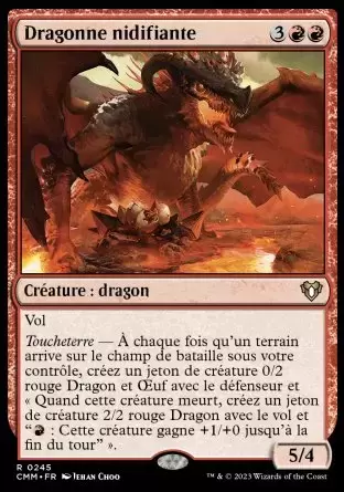 Commander MASTERS - Dragonne nidifiante
