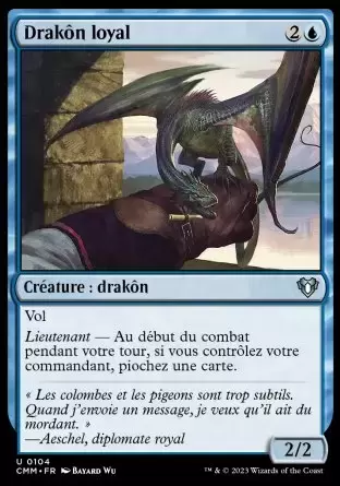 Commander MASTERS - Drakôn loyal