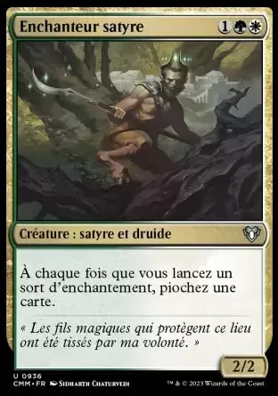 Commander MASTERS - Enchanteur satyre