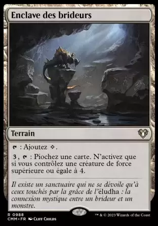 Commander MASTERS - Enclave des brideurs