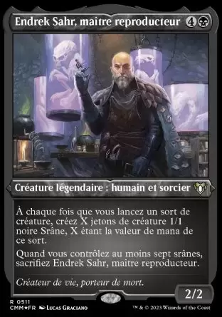 Commander MASTERS - Endrek Sahr, maître reproducteur