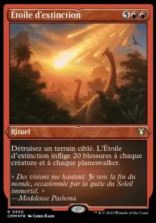 Commander MASTERS - Étoile d\'extinction