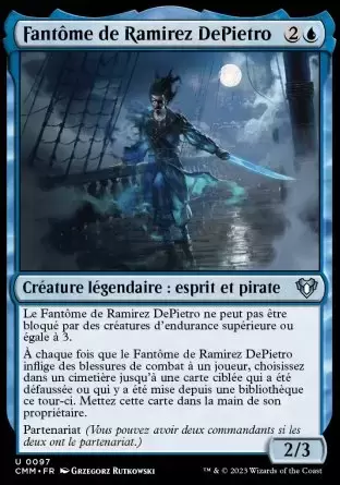 Commander MASTERS - Fantôme de Ramirez DePietro