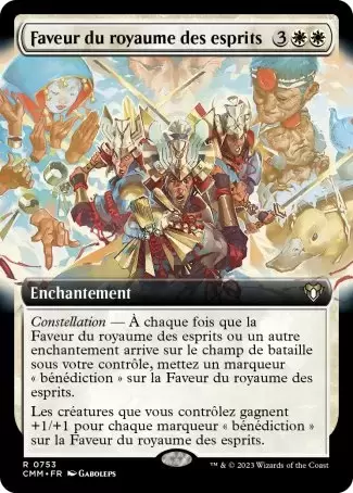 Commander MASTERS - Faveur du royaume des esprits