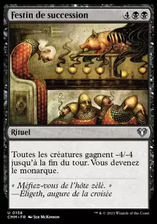 Commander MASTERS - Festin de succession