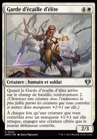 Commander MASTERS - Garde d\'écaille d\'élite