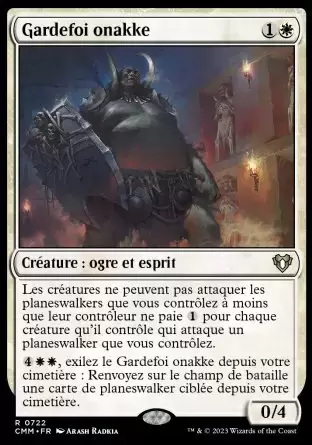 Commander MASTERS - Gardefoi onakke