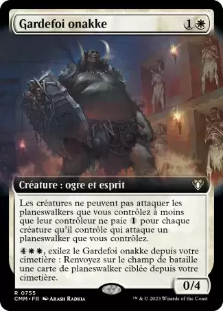 Commander MASTERS - Gardefoi onakke