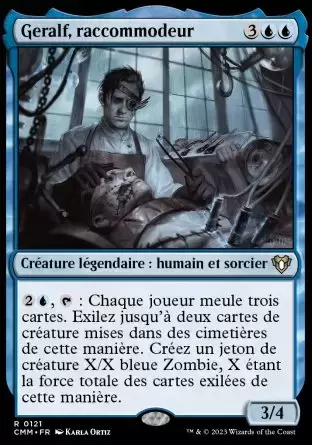 Commander MASTERS - Geralf, raccommodeur