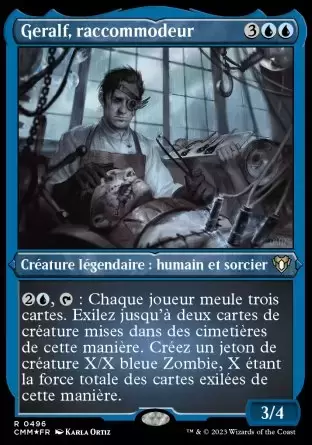 Commander MASTERS - Geralf, raccommodeur