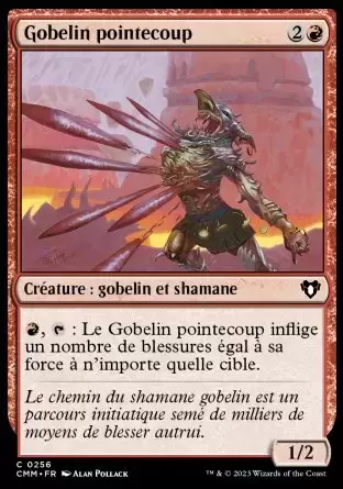 Commander MASTERS - Gobelin pointecoup