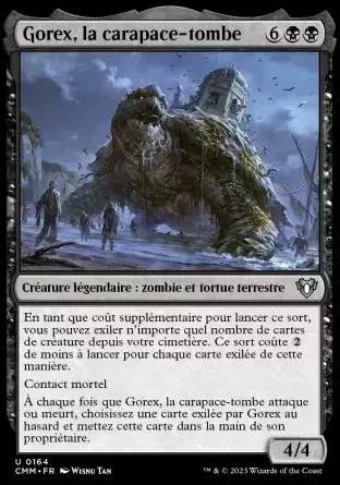 Commander MASTERS - Gorex, la carapace-tombe