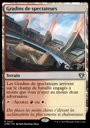 Commander MASTERS - Gradins de spectateurs