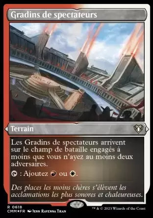 Commander MASTERS - Gradins de spectateurs