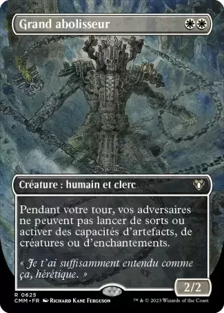 Commander MASTERS - Grand abolisseur