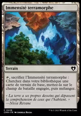 Commander MASTERS - Immensité terramorphe