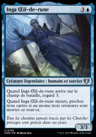 Commander MASTERS - Inga Oeil-de-rune