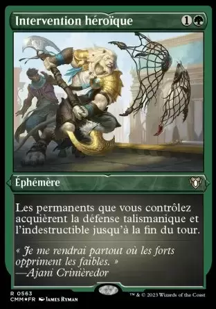 Commander MASTERS - Intervention héroïque