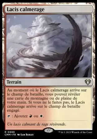 Commander MASTERS - Lacis calmerage