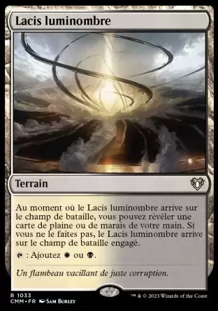 Commander MASTERS - Lacis luminombre