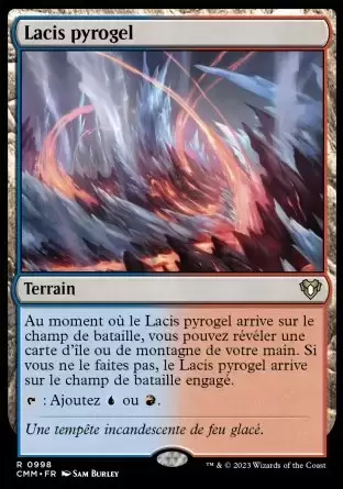 Commander MASTERS - Lacis pyrogel