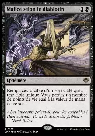 Commander MASTERS - Malice selon le diablotin
