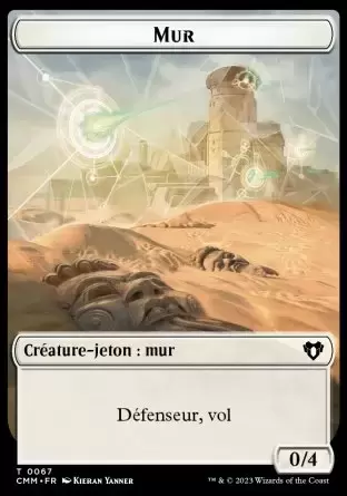Commander MASTERS - Mur