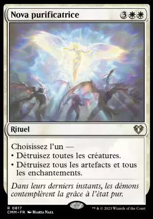 Commander MASTERS - Nova purificatrice