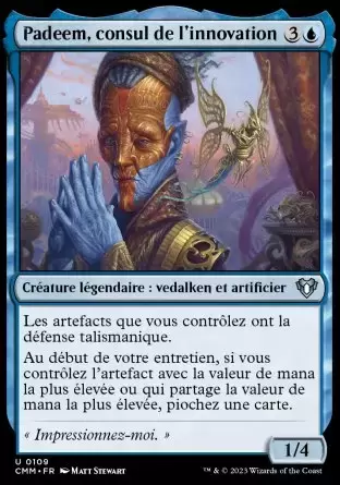 Commander MASTERS - Padeem, consul de l\'innovation