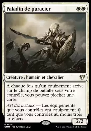 Commander MASTERS - Paladin de puracier