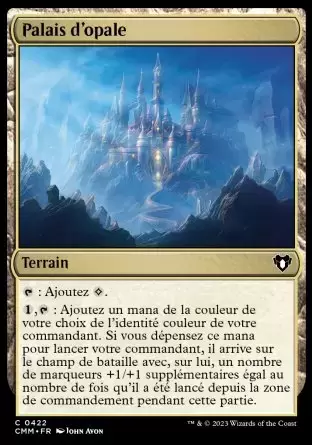 Commander MASTERS - Palais d\'opale