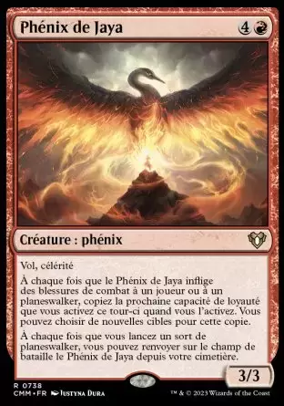 Commander MASTERS - Phénix de Jaya