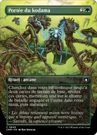 Commander MASTERS - Portée du kodama