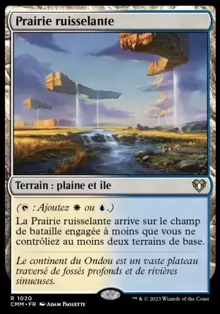 Commander MASTERS - Prairie ruisselante