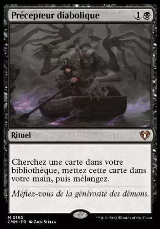 Commander MASTERS - Précepteur diabolique