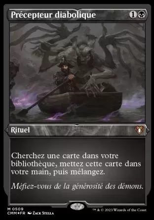 Commander MASTERS - Précepteur diabolique