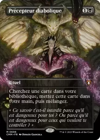Commander MASTERS - Précepteur diabolique