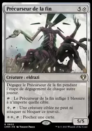 Commander MASTERS - Précurseur de la fin