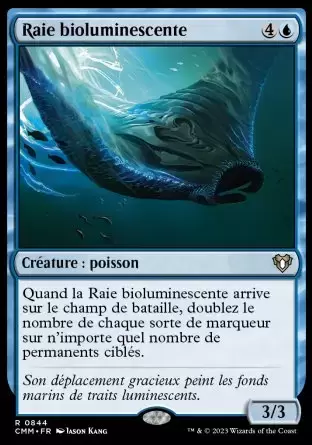 Commander MASTERS - Raie bioluminescente