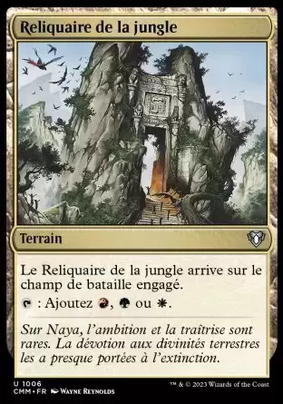 Commander MASTERS - Reliquaire de la jungle