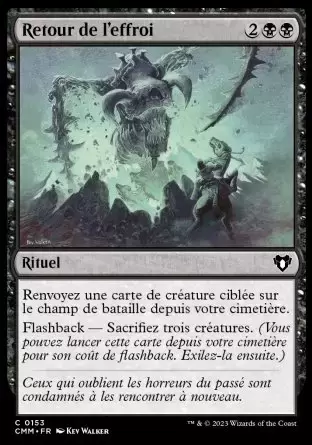 Commander MASTERS - Retour de l\'effroi