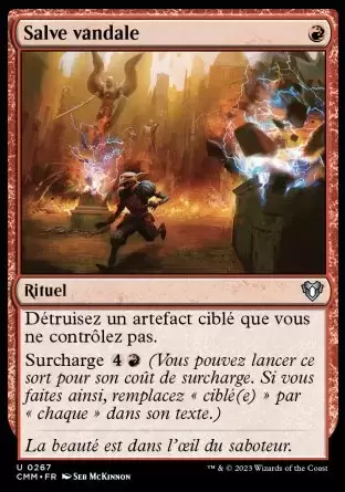 Commander MASTERS - Salve vandale