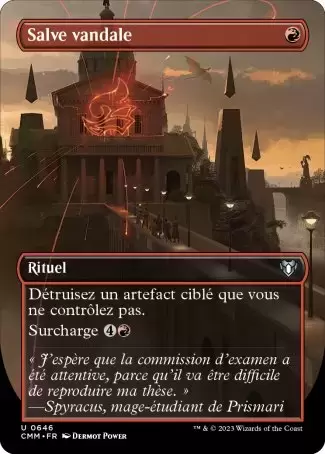 Commander MASTERS - Salve vandale