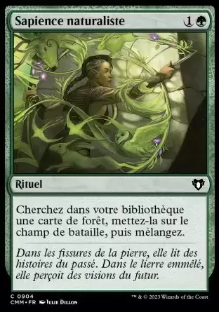 Commander MASTERS - Sapience naturaliste