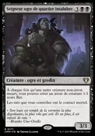 Commander MASTERS - Seigneur ogre de quartier insalubre