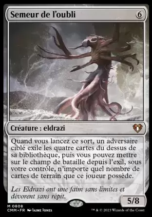 Commander MASTERS - Semeur de l\'oubli