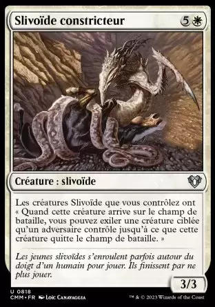 Commander MASTERS - Slivoïde constricteur