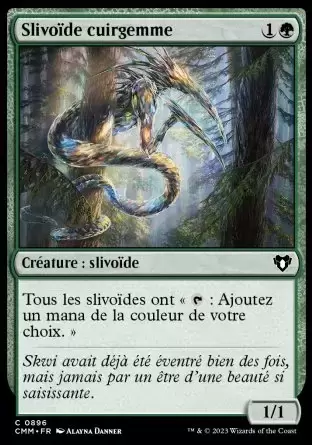 Commander MASTERS - Slivoïde cuirgemme