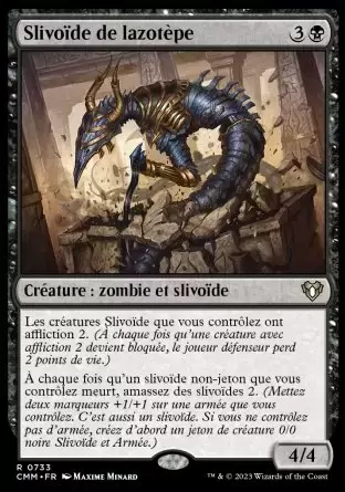 Commander MASTERS - Slivoïde de lazotèpe
